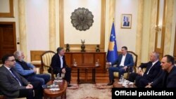 Takimi i krerëve institucionalë me kryetarin e SBASHK-ut, Rrahman Jasharaj