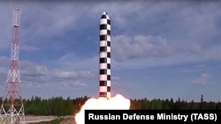 Випробування ракети «Сармат», яка повинна замінити «Сатану»