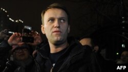 Prominent anti-Kremlin blogger Aleksei Navalny