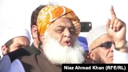 مولانا فضل الرحمن رهبر حزب جمعیت علمای پاکستان