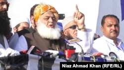 مولانا فضل‌الرحمن رهبر حزب جمعیت علمای اسلام پاکستان