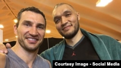 Владимир Кличко, Марат Жуманалиев.