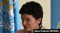 Mina Brajović, šefica kancelarije SZO u Crnoj Gori