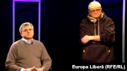 Igor Boțan la o dezbatere cu Vasile Botnaru