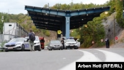 Granični prelaz Jarinje kod Leposavića gde je radila osoba koju je, prema navodima kosovske policije, ranila i otela Žandarmerija Srbije. Fotografija: 6. septembar 2024.