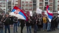 Protest zbog presude Ivanoviću