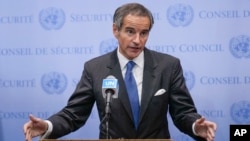 رافایل گروسی رئیس اداره بین المللی انرژی اتمی سازمان ملل