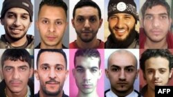 Principalii teroriști sinucigași din Paris, 13 Noiembrie 2015.