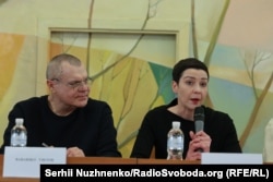 Віктар Бабарыка і Марыя Калесьнікава