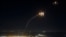 Rockets fired from southern Lebanon are intercepted by Israel's Iron Dome air-defense system over northern Israel on August 4