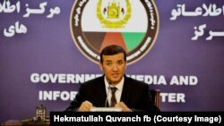 د افغانستان د ټرانسپورت وزارت ویاند حکمت‌الله قوانج په یوه خبري غونډه کې