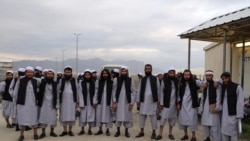 شماری از زندانیان گروه طالبان که از سوی حکومت رها شدند