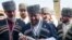 Рамзан Кадыров (в центре) на праздновании Дня чеченского языка в Грозном