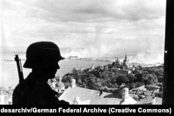 Нацистський вартовий у Києві, 19 вересня 1941 року