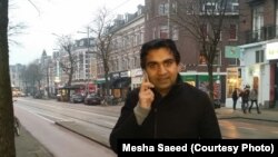 Pakistani blogger Ahmad Waqass Goraya says he was physically assaulted outside his home in the Dutch city of Rotterdam, where he lives with his family.