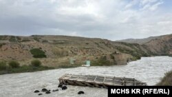 13-августта кыйраган “Куюш” көпүрөсү.