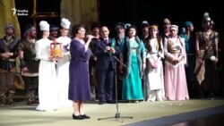 Актаныш халык театры "Итил суы ака торур" спектаклен күрсәтте