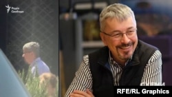 Гендиректор телеканалу «1+1» Олександр Ткаченко зайшов до будівлі бізнес-центру, де розташований офіс Коломойського