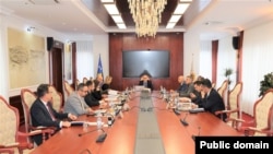 Mbledhja e anëtarëve të Këshillit Prokurorial të Kosovës më 20 nëntor.