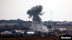 Ракетныя ўдары па Ізраілі з боку сэктара Газа, 8 кастрычніка 2023