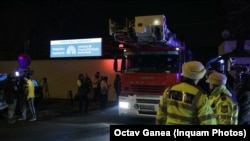 Descinderea pompierilor la Institutul „Marius Nasta” - foto Octav Ganea (Inquam Photos)