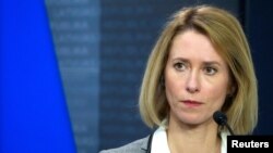 Kryeministrja e Estonisë, Kaja Kallas.