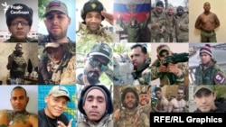 Кубинцы, которых идентифицировали журналисты «Схем» (проект Радио Свобода) среди наемников, воюющих за Россию против Украины