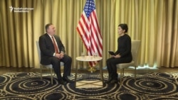Pompeo Talks Central Asia, China, Press Freedom In RFE/RL Interview
