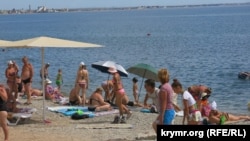 Російські туристи в Криму, архівне фото