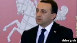 Грузия премьер-министрі Ираклий Гарибашвили. Тбилиси, 27 қазан 2014 жыл.