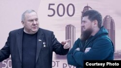 Шаманов Владимир а, Кадыров Рамзан а. Коллаж