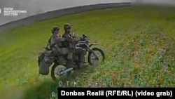 Штурмовики армії РФ на мотоциклах