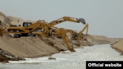 Garaşor çöketligine ýylda 10 millarda çenli mukdarda zeý suwlarynyň akdyryljakdygy aýdylýar.