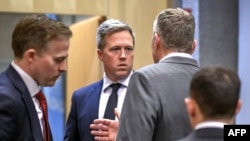 Министр армии США Дэн Дрисколл в Женеве, 23 ноября 2025 года