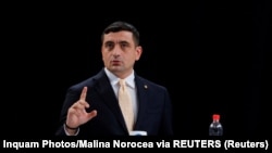 Candidatul AUR la președinția României, George Simion.