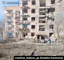 Наслідки російських обстрілів Гуляйполя, 4 лютого 2025 року