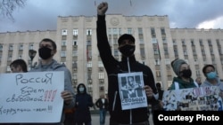 A rally in support of Aleksei Navalny (file photo)