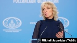 Russian Foreign Ministry spokeswoman Maria Zakharova
