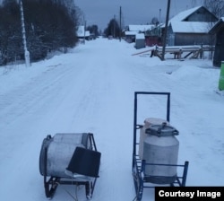 Кривцы зимой