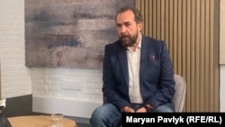 Тимчасовий повірений у справах Польщі в Україні Пьотр Лукасевич у Львівському офісі Радіо Свобода