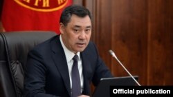 Президент Кыргызстана Садыр Жапаров.