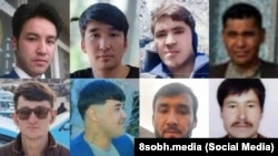 Коргарони афғонистонӣ, ки гуфта мешавад дар як кони ангишти ноҳияи Айнӣ ҷон бохтанд.