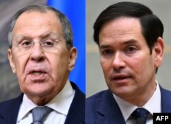 Serghei Lavrov și Marco Rubio.