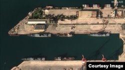  სატელიტური ფოტო. ტარტუსის პორტი, 5 დეკემბერი, 2024.