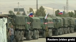 Российская военная полиция в Думе.