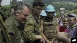 Mladic at work, 1995