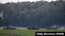 Военные учения в Беларуси. Архивное фото