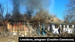 Купянск после российского обстрела, апрель 2025 года