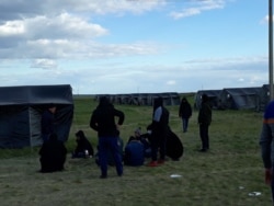 Узбекистанцы на КПП «Маштаково», 20 мая 2020 года.