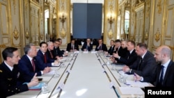 В Париже 17 апреля состоялись встречи между представителями Украины, Соединенных Штатов и Европы по вопросу завершения российско-украинской войны